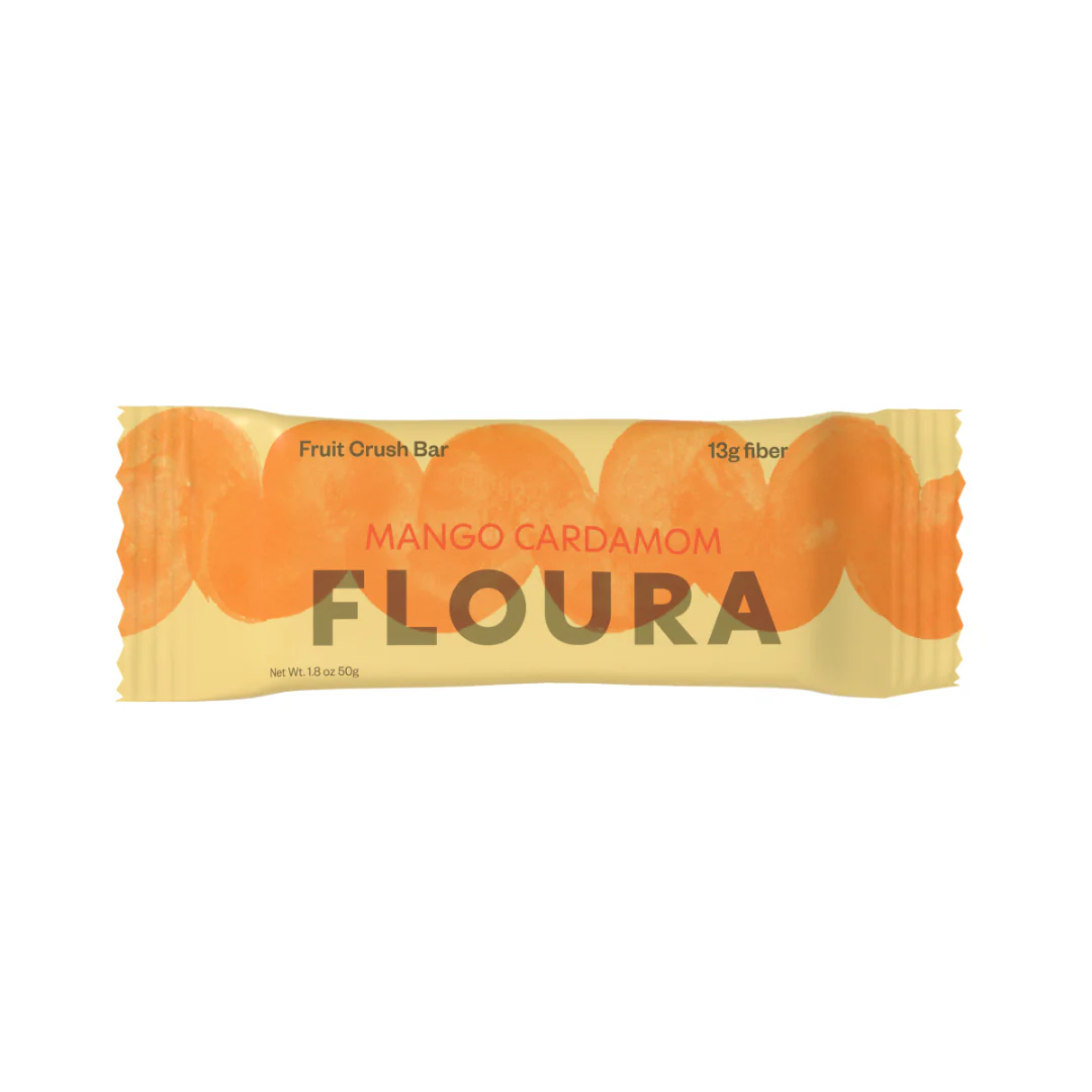 FLOURA Mango Cardamom Fiber Snack Bar