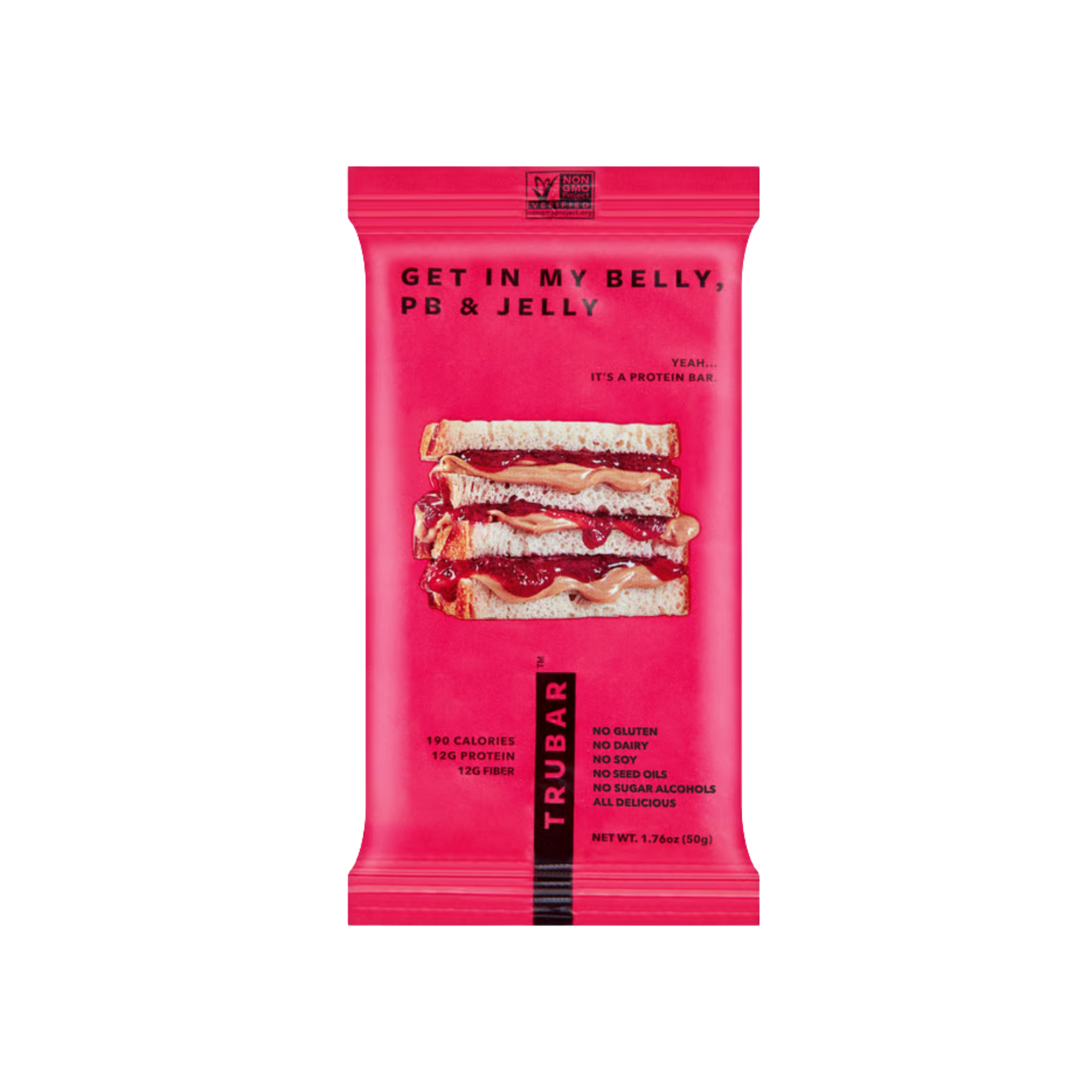 TRUBAR Get In My Belly, PB & Jelly Protein Bar