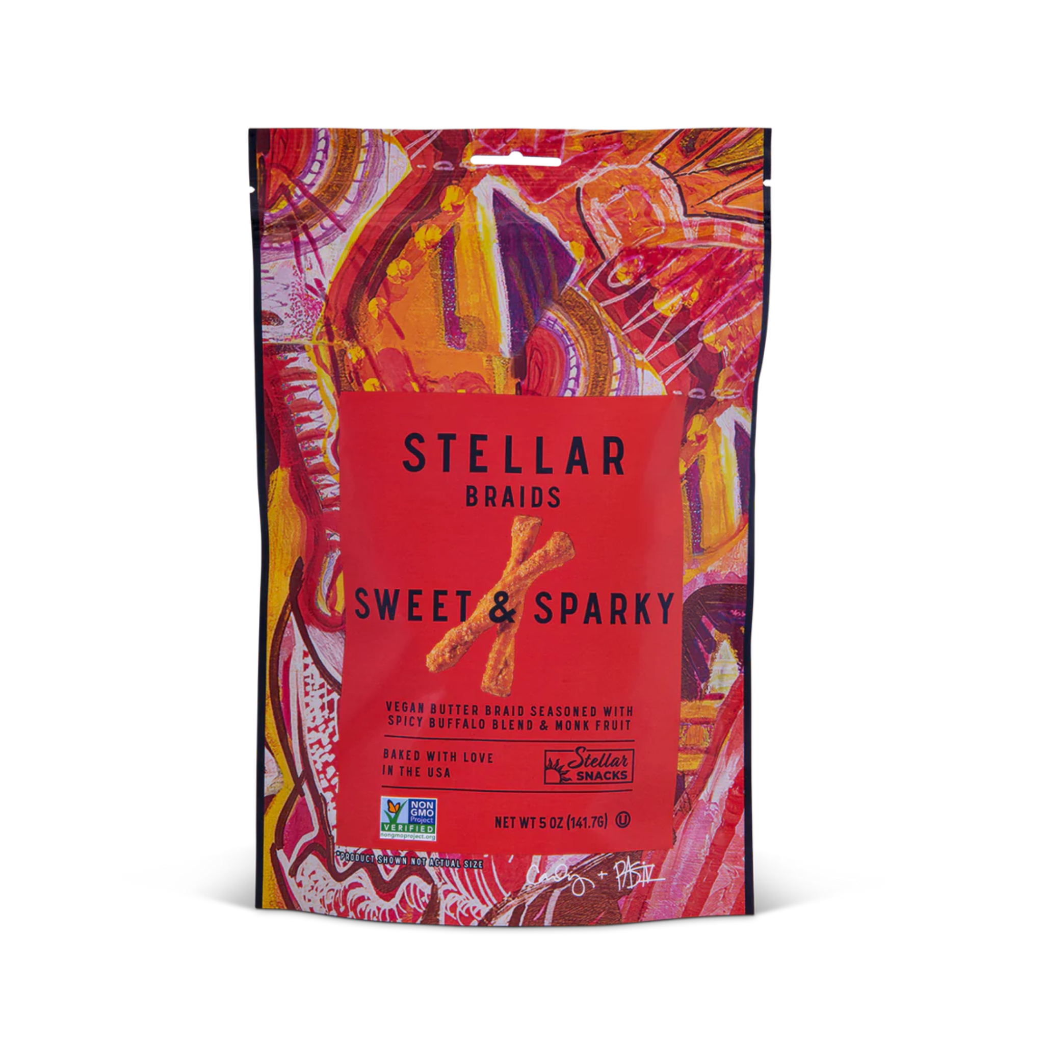 STELLAR PRETZEL BRAIDS Sweet & Sparky, 5 oz
