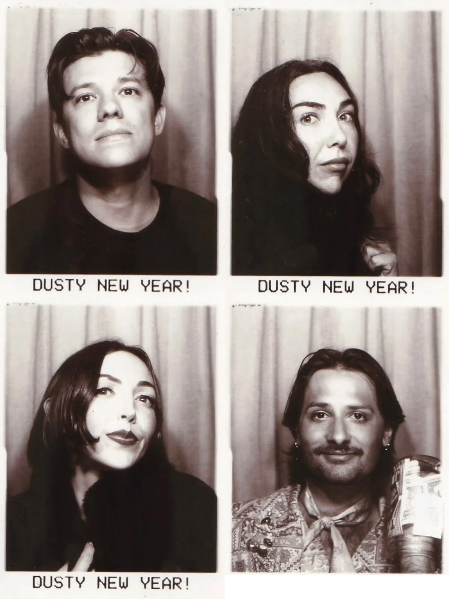 Your @vintagevegasphotobooth techs clocking in for 2026 service! 👋🏻📸🤓