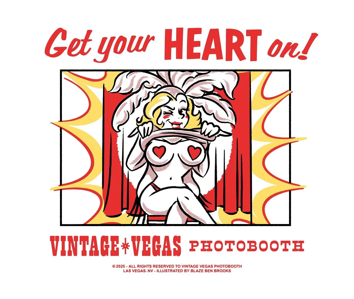 We packed a few of these shirts designed by none other than @blazebenbrooks ! If you want one while we&rsquo;re at the Photobooth Convention in NYC, let us know! Otherwise we&rsquo;ll have them for sale online very soon! \\\ 🩷🥰🤩