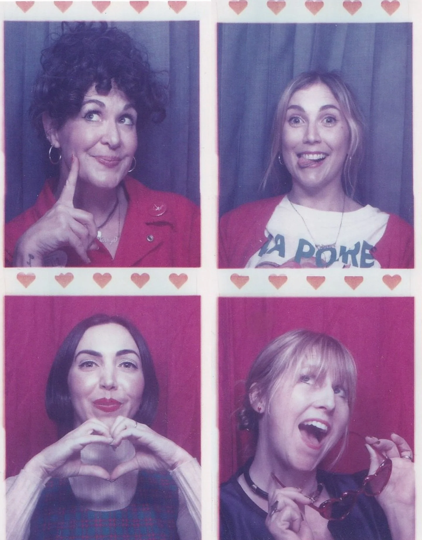 Pre V-Day Photobooth love with @photo_illusion_ca @theboothbuds at @the.hunt.vintage ❤️