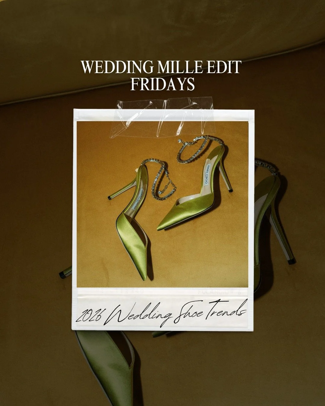 Wedding Mille Edit Fridays ✨The wedding shoe trends defining 2026 curated for brides and guests who care about every detail.Save this edit, share it with your bridal party, and step into the trends early.For brides, bridesmaids &amp; wedding guests.
