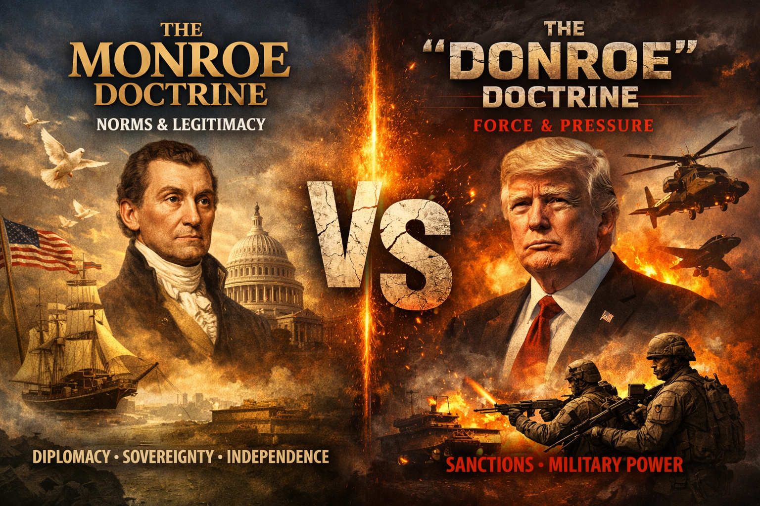 „Монро“ срещу „Донро“: историческа аналогия или подвеждащо сравнение? (анализ)