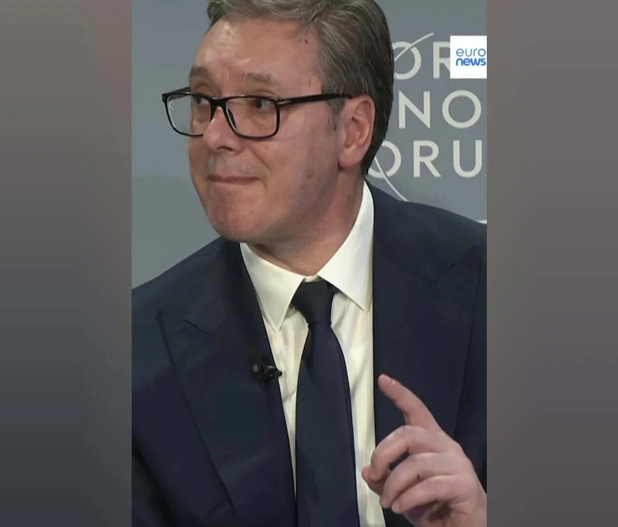 Александър Вучич от Давос: Никога не съм виждал толкова притеснени хора 