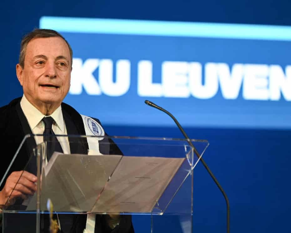 Марио Драги: Промяната в глобалния баланс на силите изисква Европа да премине от конфедерация към федерация
