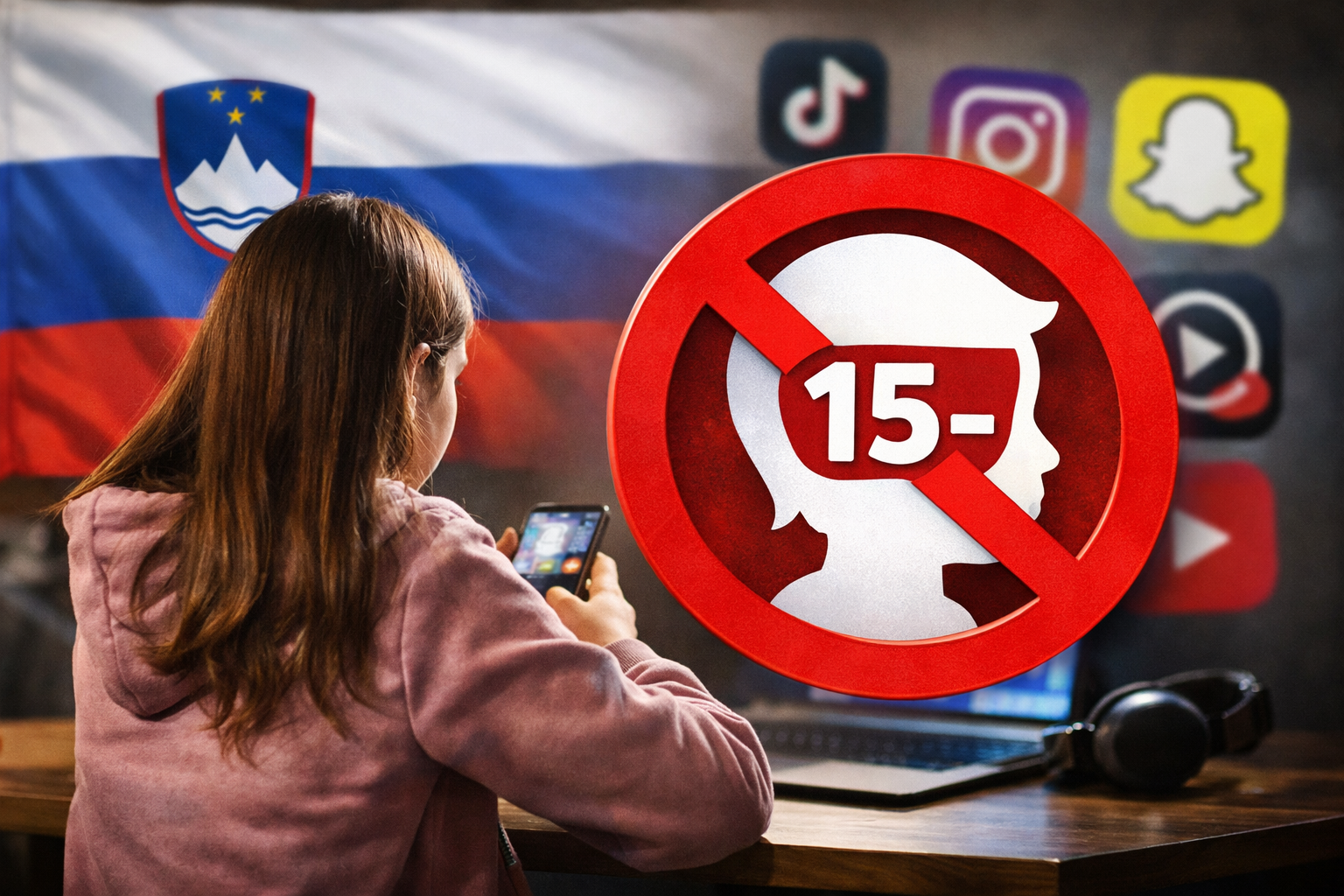 Словения подготвя забрана на социалните мрежи за деца под 15 години