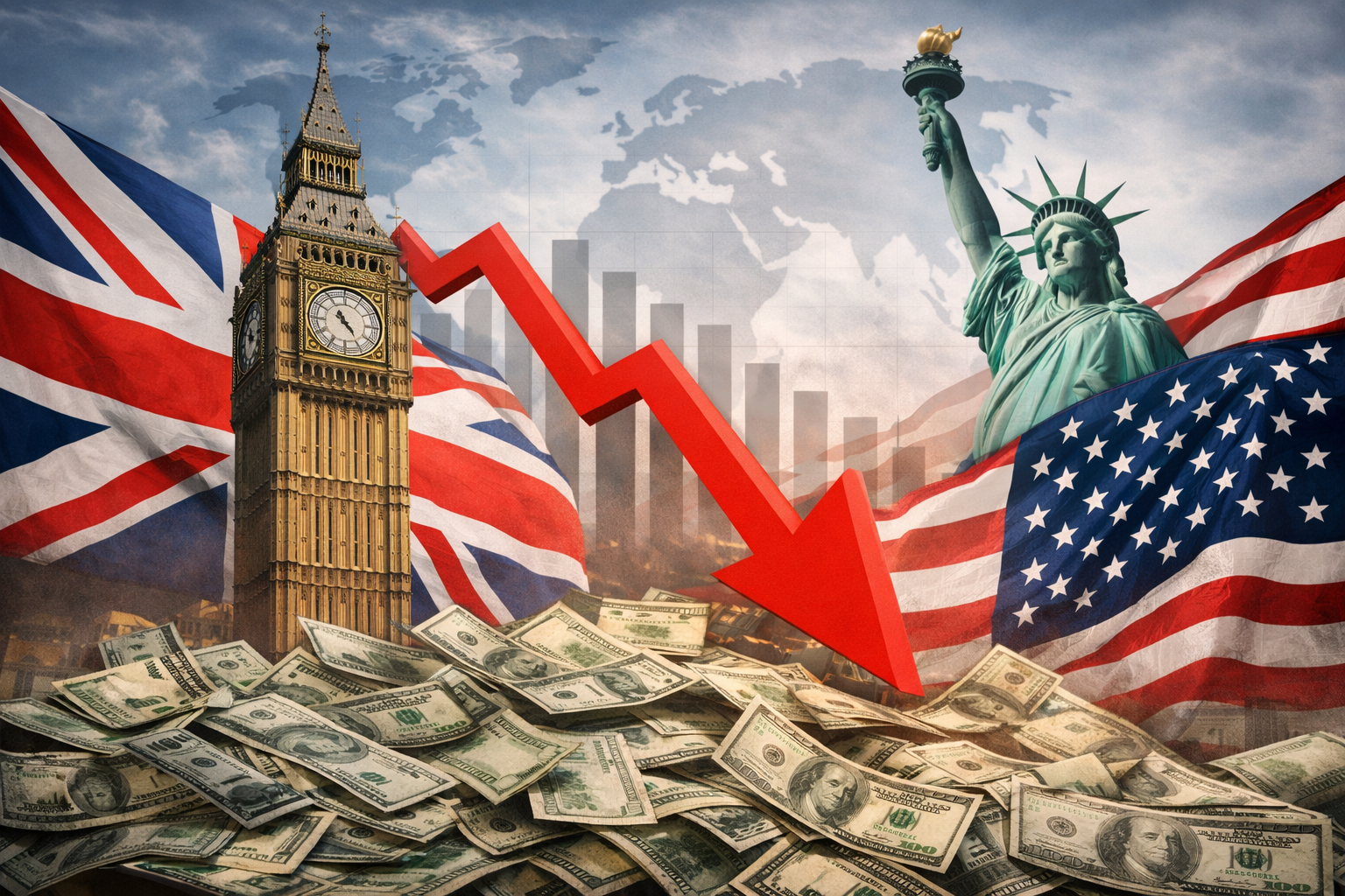 Великобритания и САЩ достигат нови дъна в световния индекс за корупция