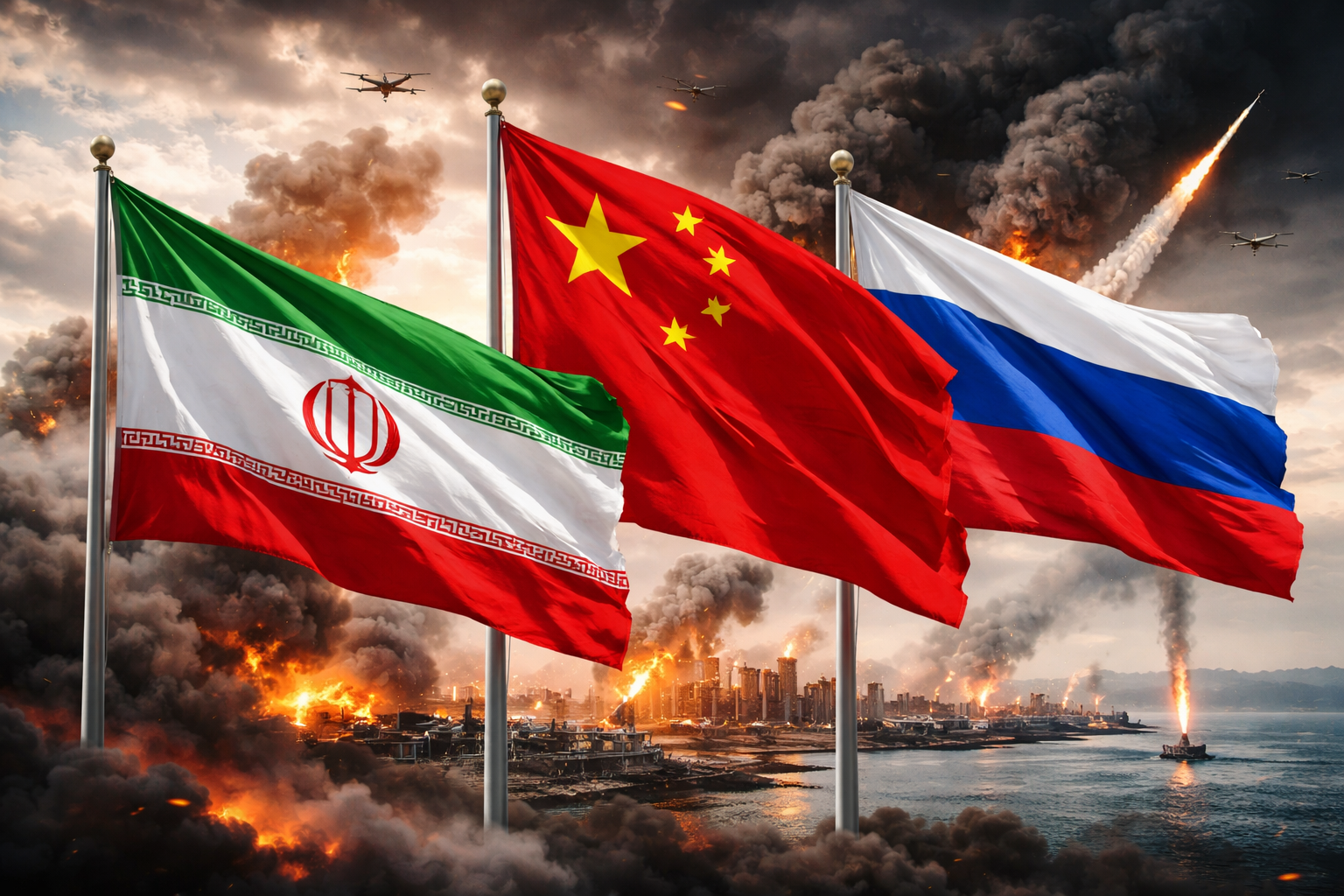 Изолиран и под обстрел: Иран продължава да се бори, докато Русия и Китай остават настрана

