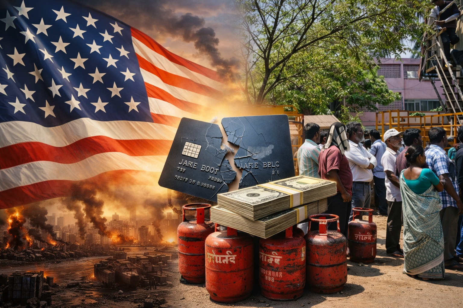 Войната, водена от най-богатата нация в света, удря най-силно онези, които най-малко могат да си я позволят