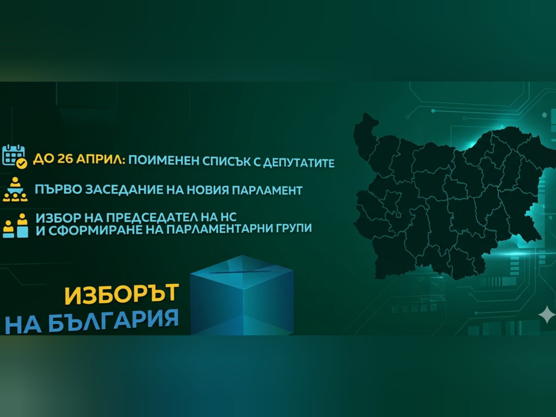 Кога да очакваме клетвата на новите депутати и съставянето на кабинет

