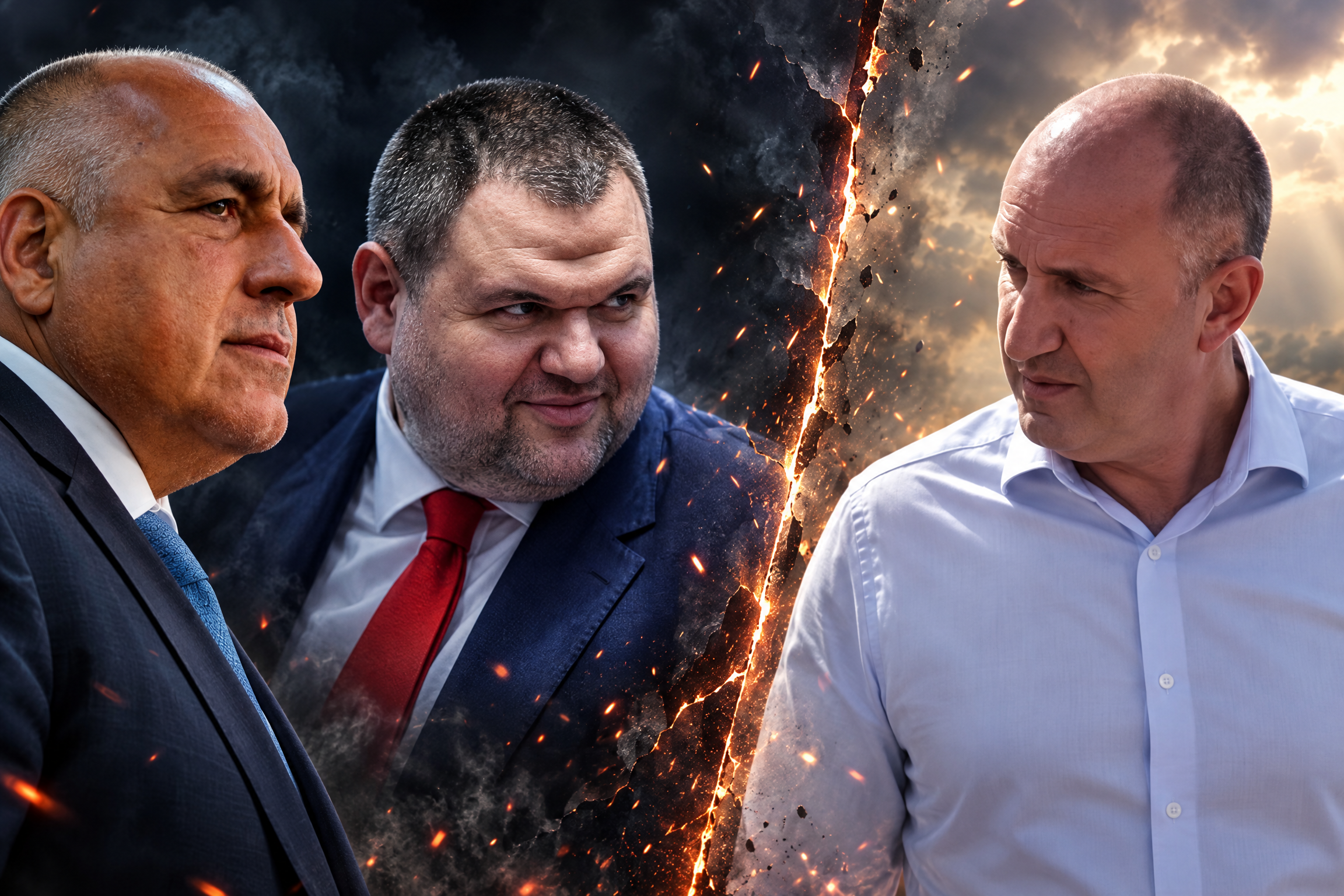 Борисов и Пеевски в синхронна атака срещу премиера: Той разпорежда акциите