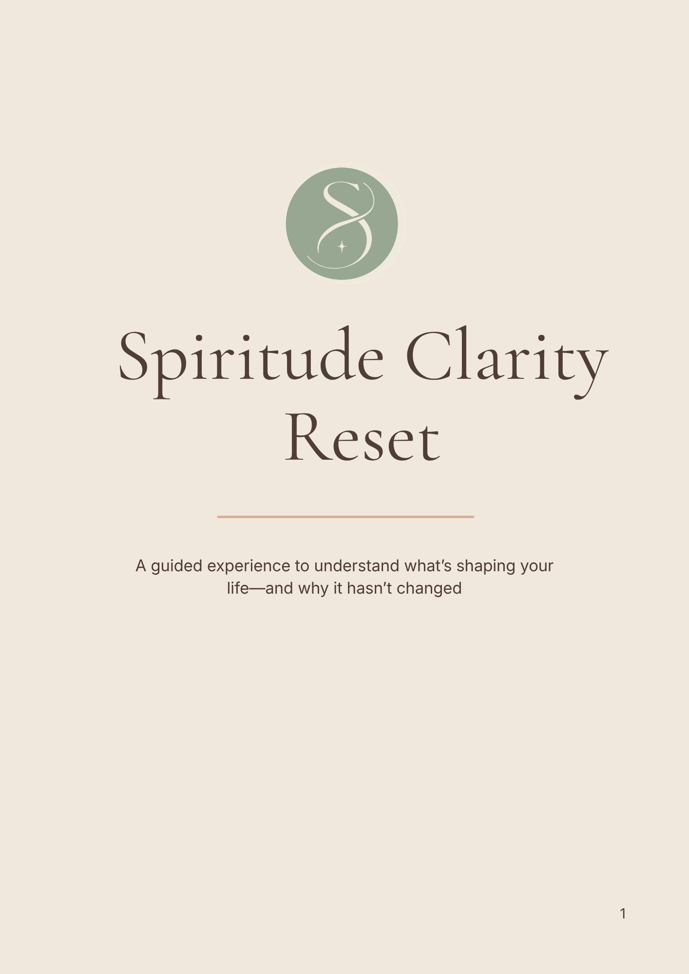Clarity Reset