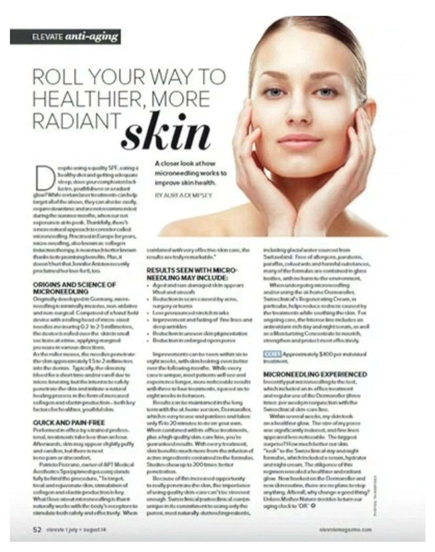 Aurea Dempsey - Elevate Magazine Article