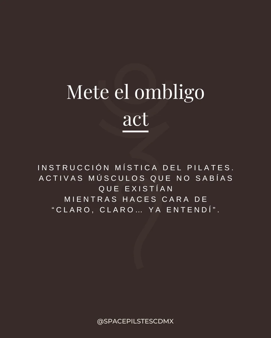 Hay frases en pilates que todos hemos escuchado&hellip;
y todos hemos sufrido un poquito 😌✨

Este carrusel es 100% humor pilatero.
Si alguna vez hiciste cara de &ldquo;s&iacute; coach, ya entend&iacute;&rdquo; mientras tu core lloraba&hellip; este p