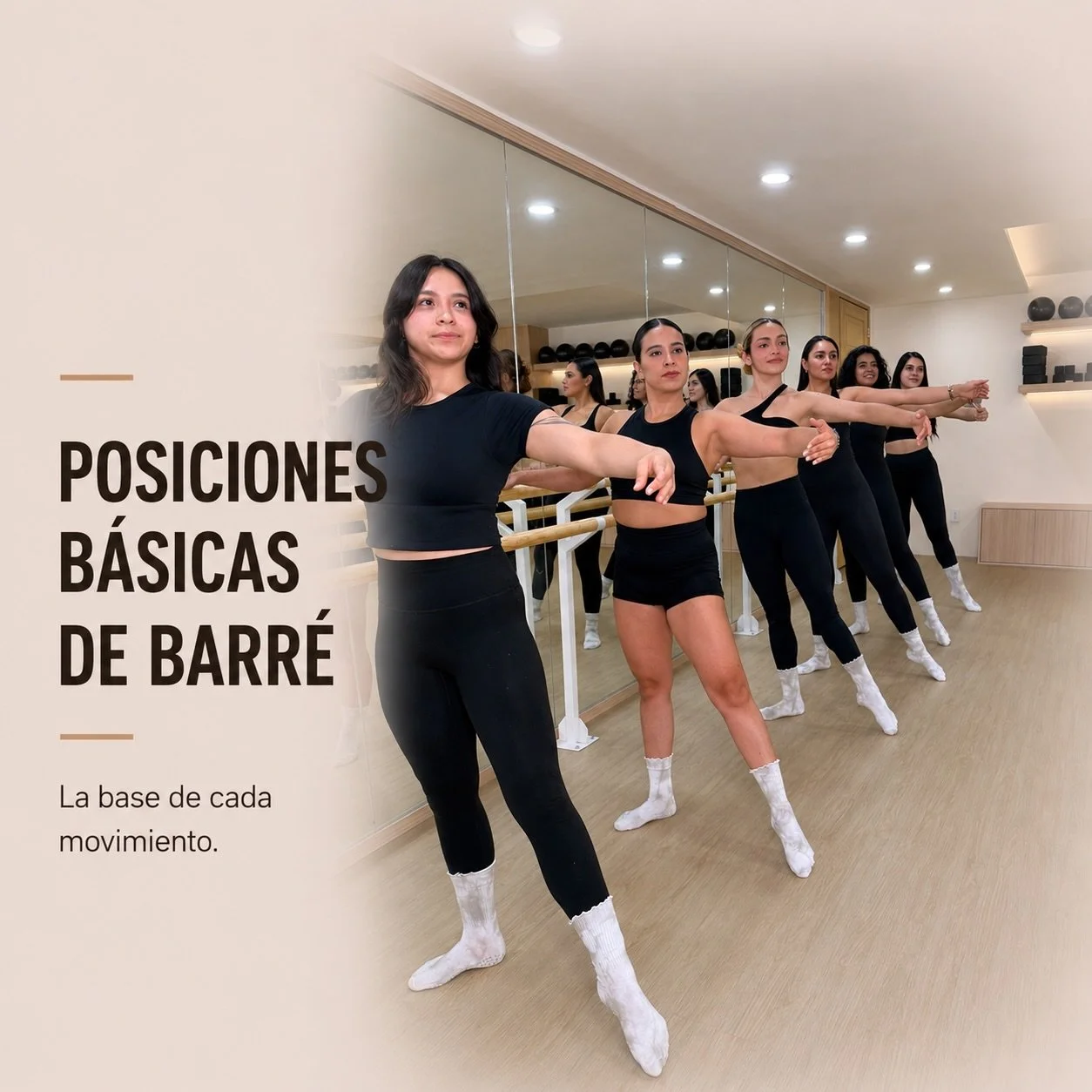 Primera vez en Barr&eacute;?

Si alguna vez escuchaste:
&bull; Primera posici&oacute;n
&bull; Segunda posici&oacute;n
&bull; Relev&eacute;
&bull; Pli&eacute;
&bull; Arabesque

y no ten&iacute;as idea de qu&eacute; significaban&hellip; este mini dicci