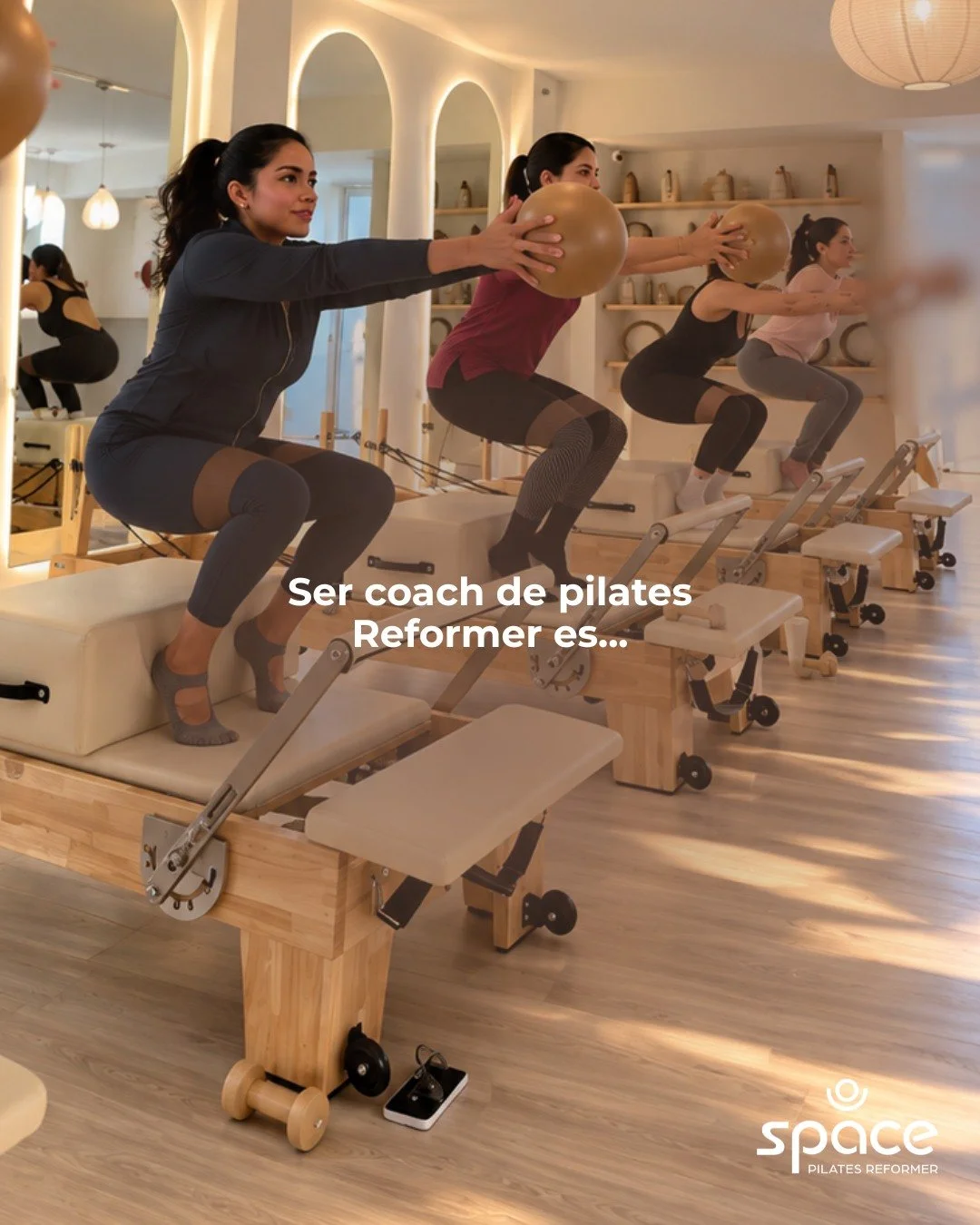 😂 Ser coach de Pilates Reformer es&hellip;
Contar miles de reps, decir &ldquo;&uacute;ltimas 5&rdquo; unas 3 veces y cerrar con el cl&aacute;sico: &ldquo;y ahora sonr&iacute;e&rdquo;. 🤎

Si sabes, sabes. 👀 &iquest;Qu&eacute; frase de tu coach escu