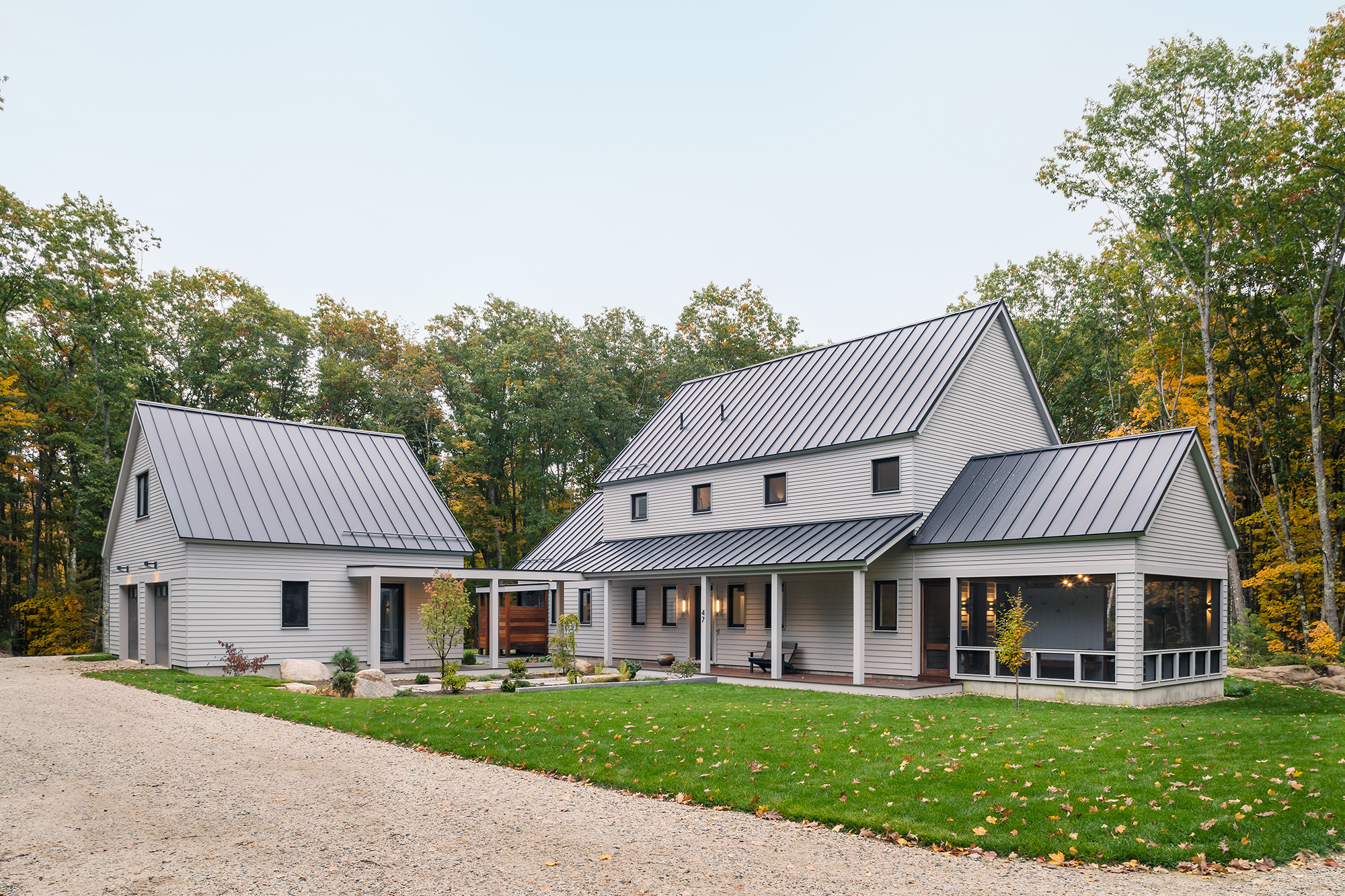 Ledgewood home built in the woods
