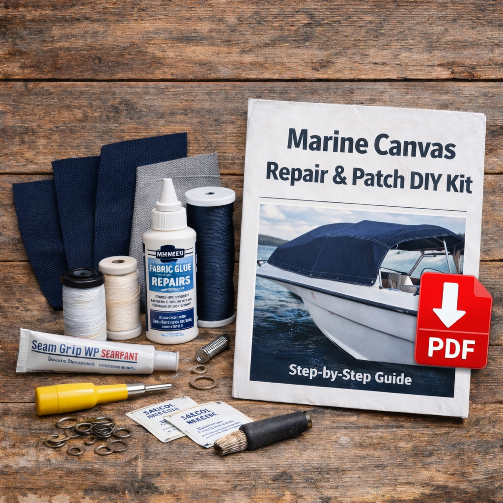 Marine Canvas Repair & Patch DIY Kit