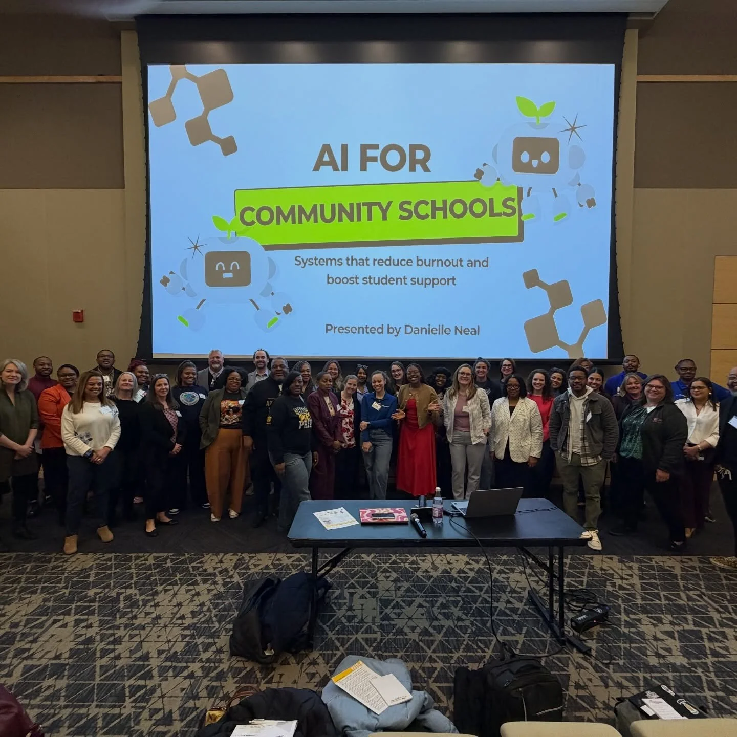 Your gift makes room for you! 

I taught about AI in Community Schools at The Maryland Center for Community Schools Annual Convening.

I&rsquo;m grateful for opportunities like this👏🏾

Proverbs 18:16: 16 A man&rsquo;s gift maketh room for him, and 