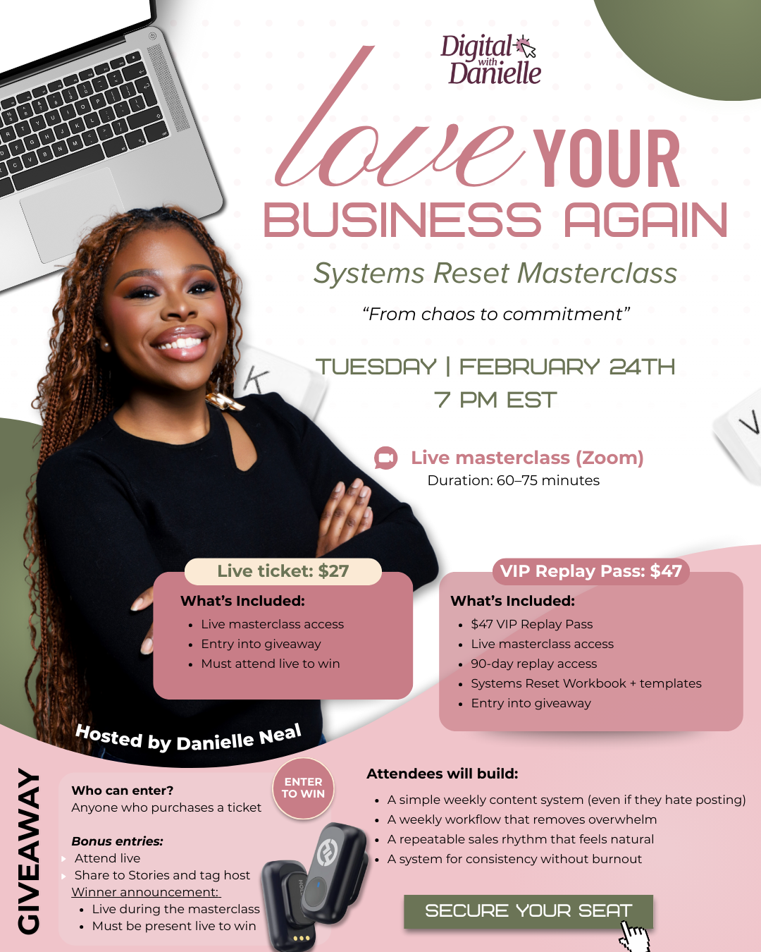 Love Your Business Again Systems Reset Masterclass: From Chaos to Commitment