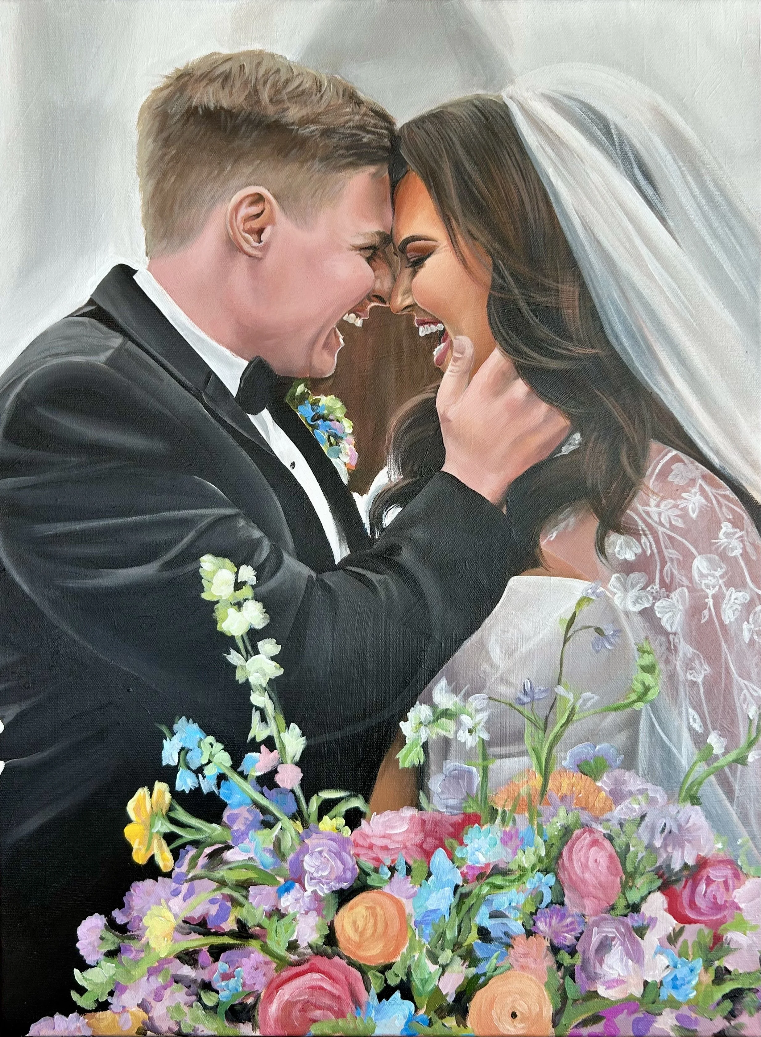 Bride and Groom portrait