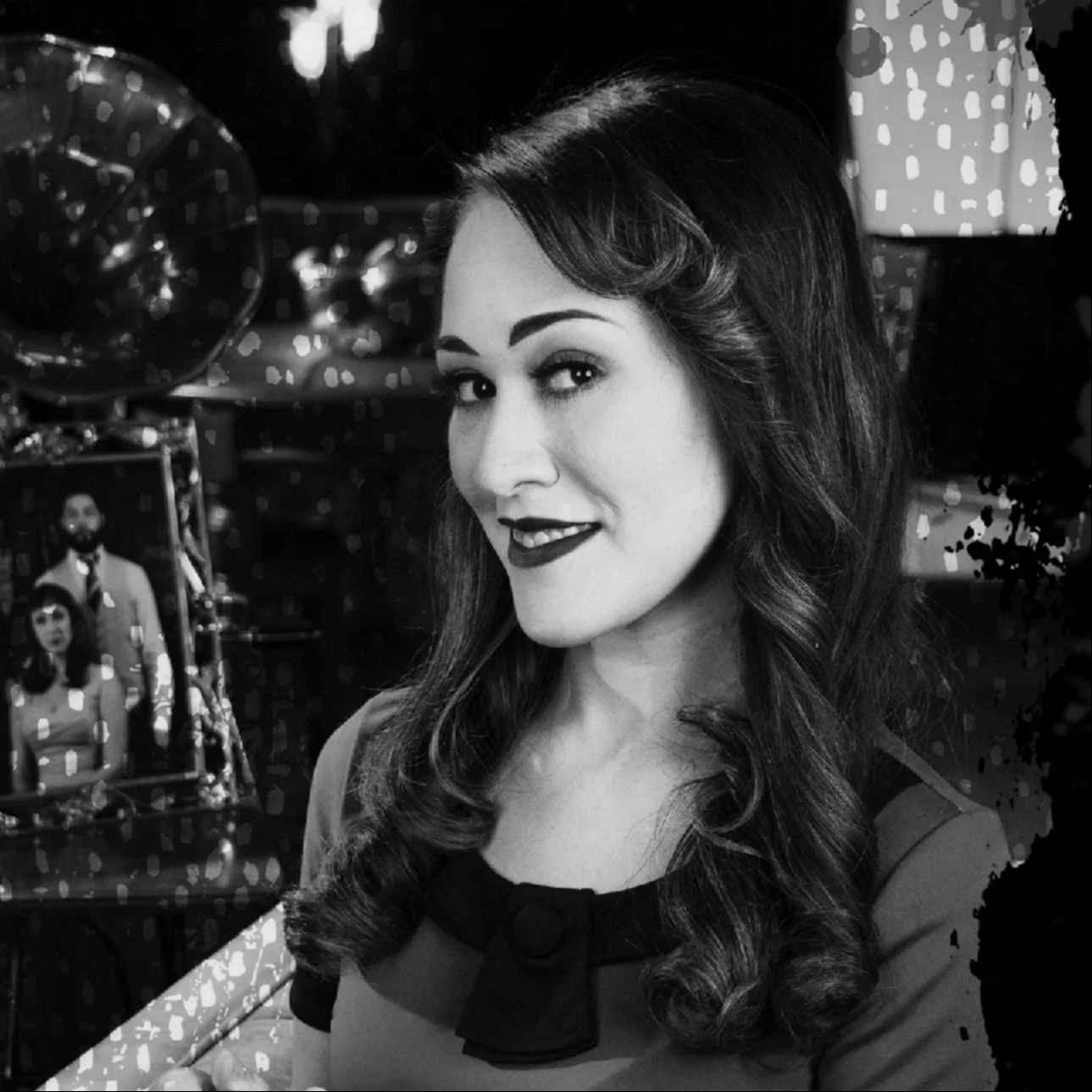 A headshot of Caia Claire, marketing and administration assistant for Christmas With the Rosses, an immersive theater show in Eureka Springs Arkansas near Bentonville, Fayetteville, Springdale, and Rogers.