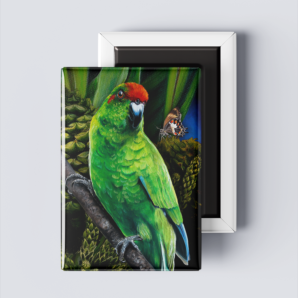 Fridge Magnets-3-Parakeet with butterfly (2).png