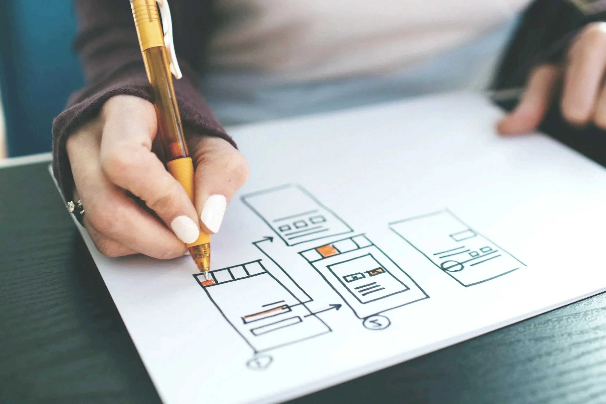 Conception de prototype sur papier