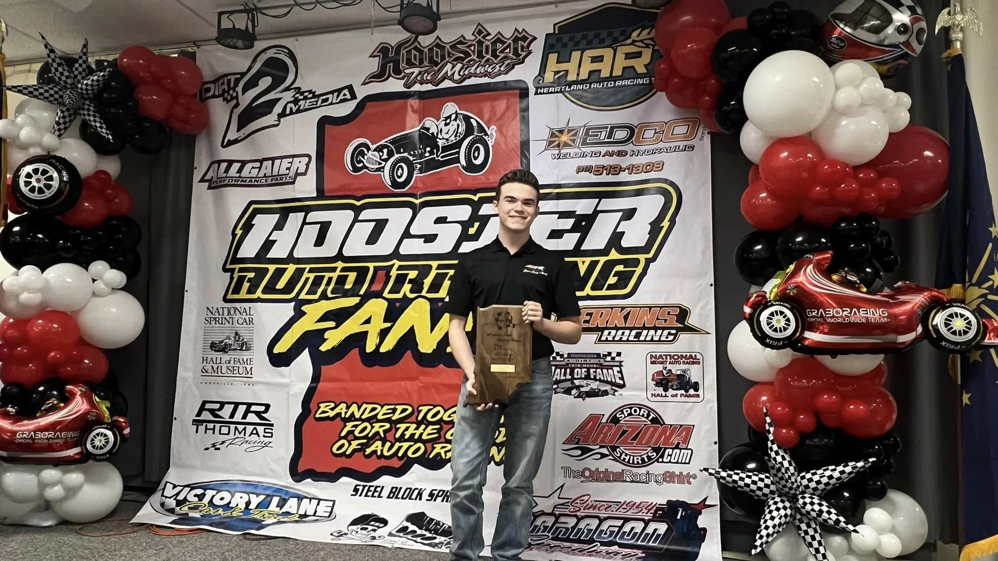 2024 HARF/Hoosier Auto Racing Fans Rookie of the Year!