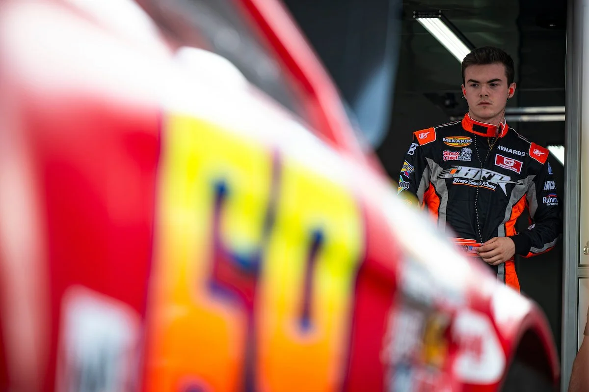Landon Brown Racing in the Kimmel Racing ARCA Ford Mustang at Kansas Speedway