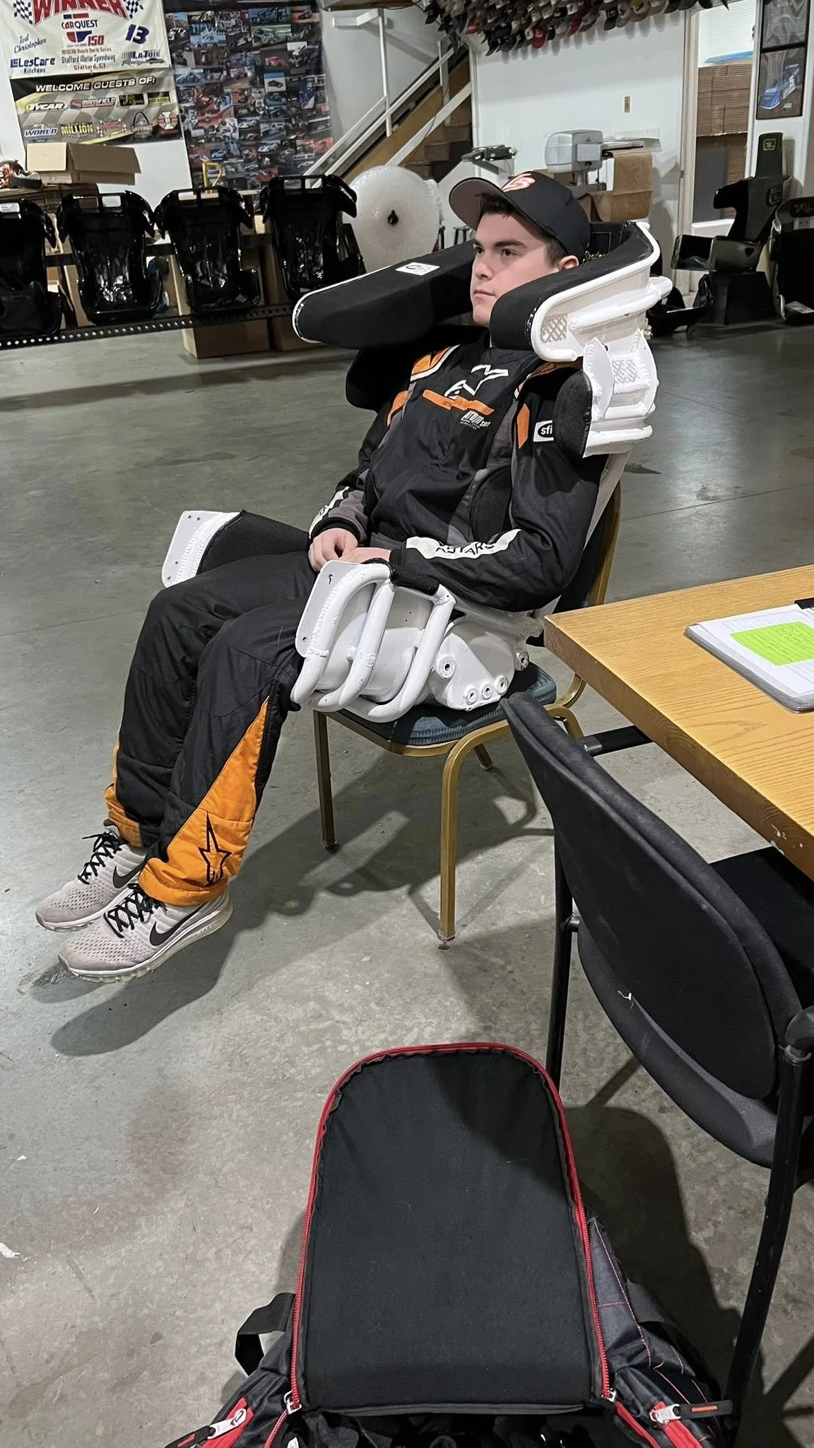 Landon Brown Racing fitted for The Joie of Seating Racing Seat by Randy LaJoie