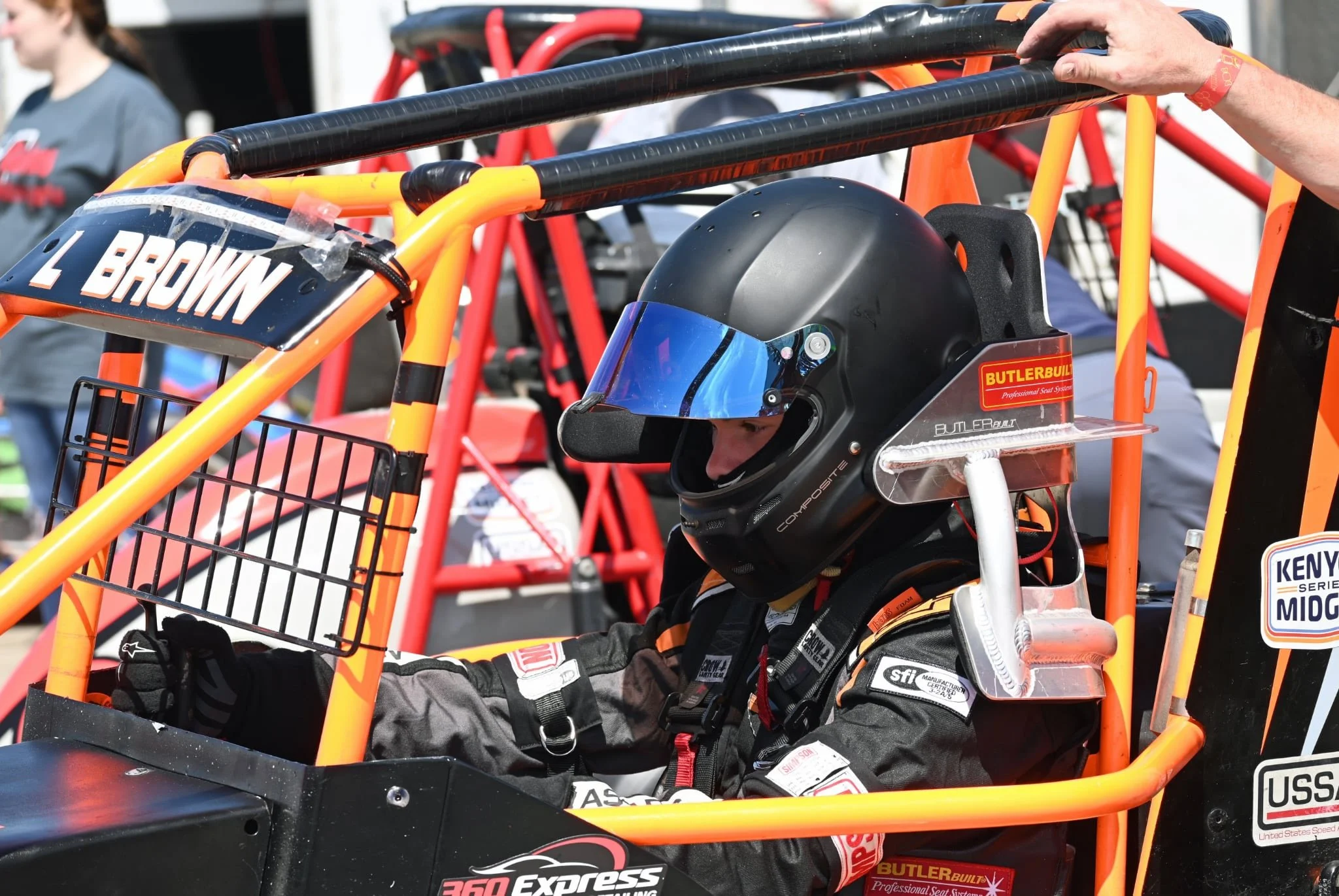 Landon Brown RAcing Kenyon Midget Series