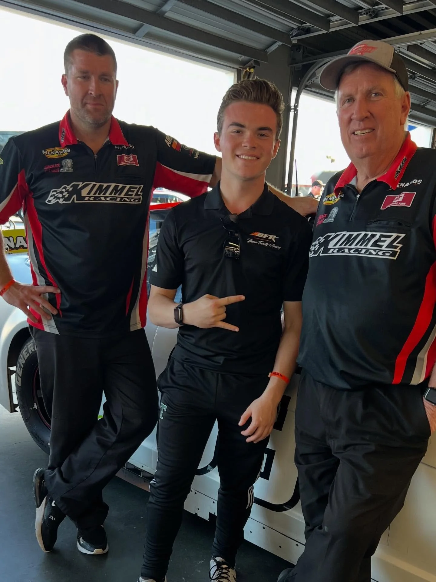 Landon Brown Racing with Kimmel Racing Daytona Speedway testing day 2026