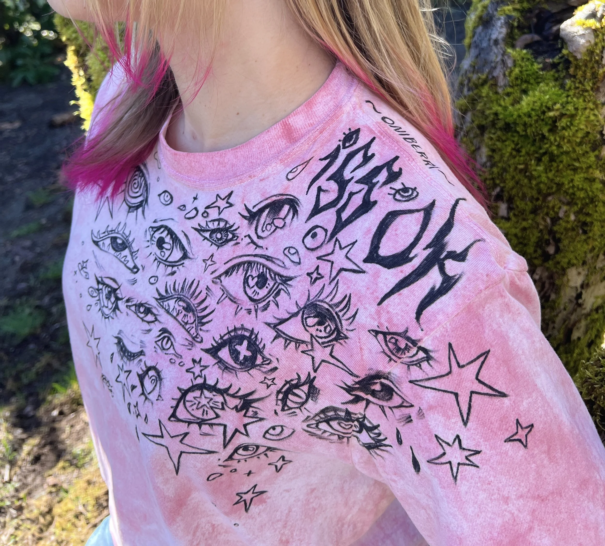 iss~ok  ꫂ❁ starry eyes - pink