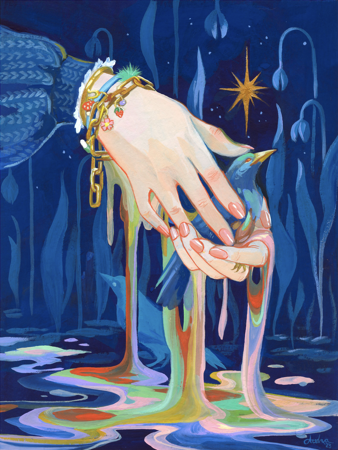 "nurture" small print