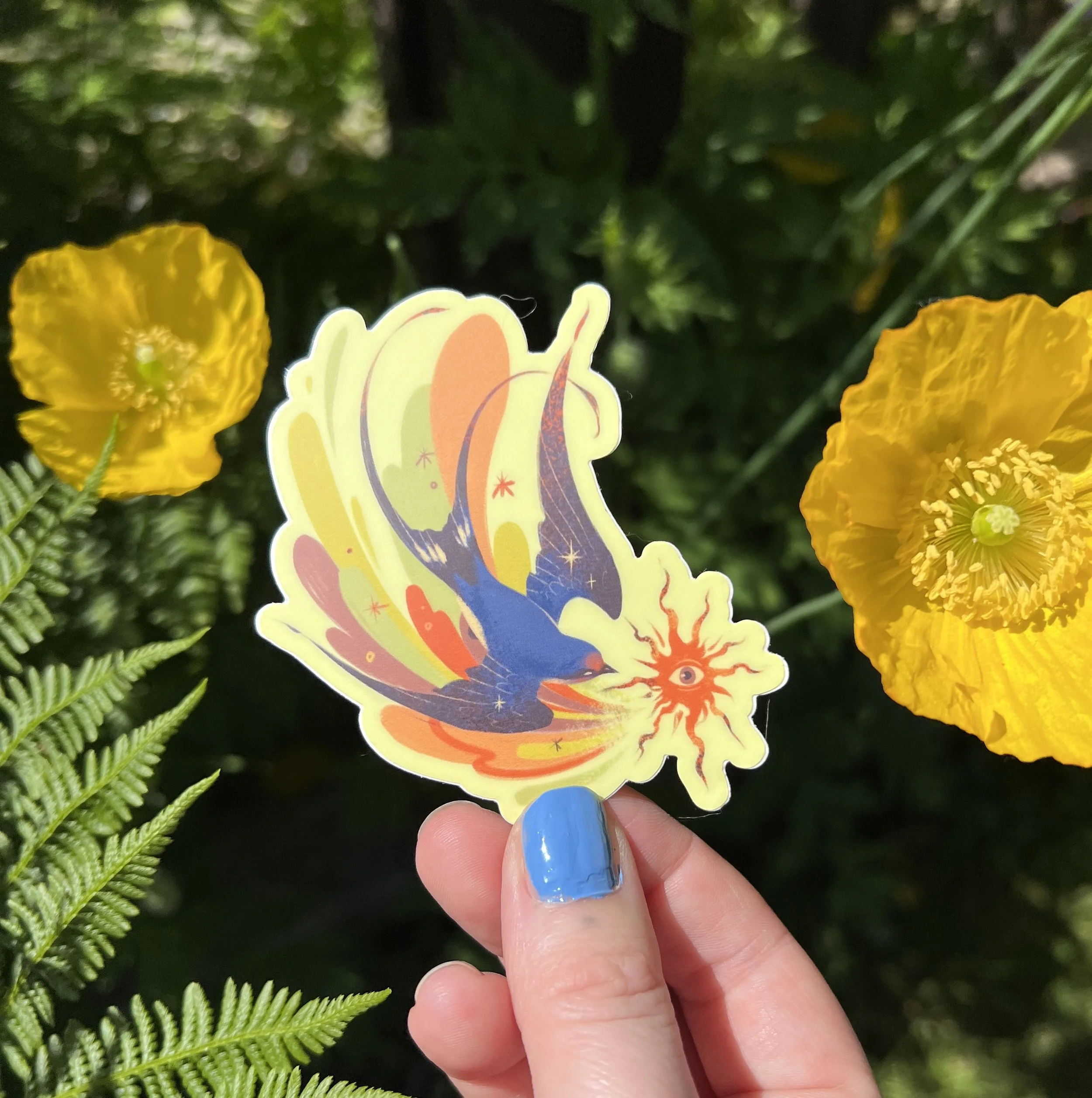 star swallow ✴︎ sticker