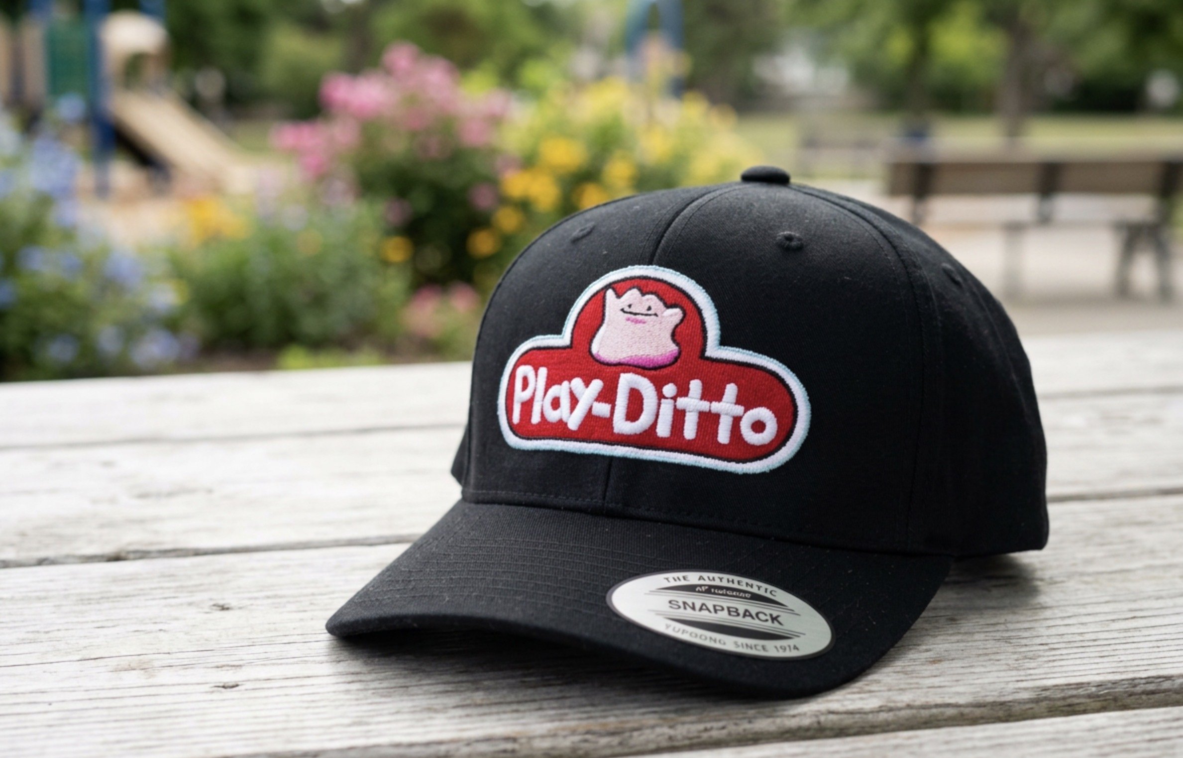 POKEMON inspired | Play-Ditto Embroidered Hat