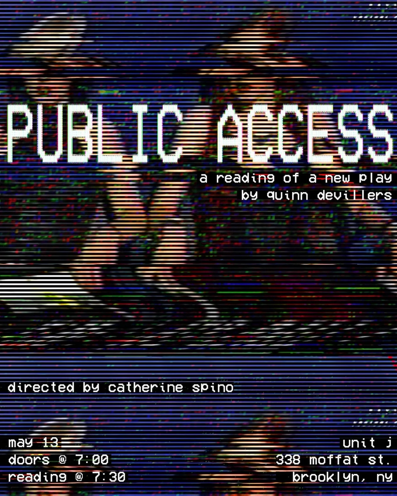 Tickets are avail for the first live reading of PUBLIC ACCESS!

new play by @countessquinn
directed by @spaghetti____western 
5/13 at @unitjbushwick 

Nora is a 30 year old sperm bank receptionist with social anxiety and bizarre eating habits. When c