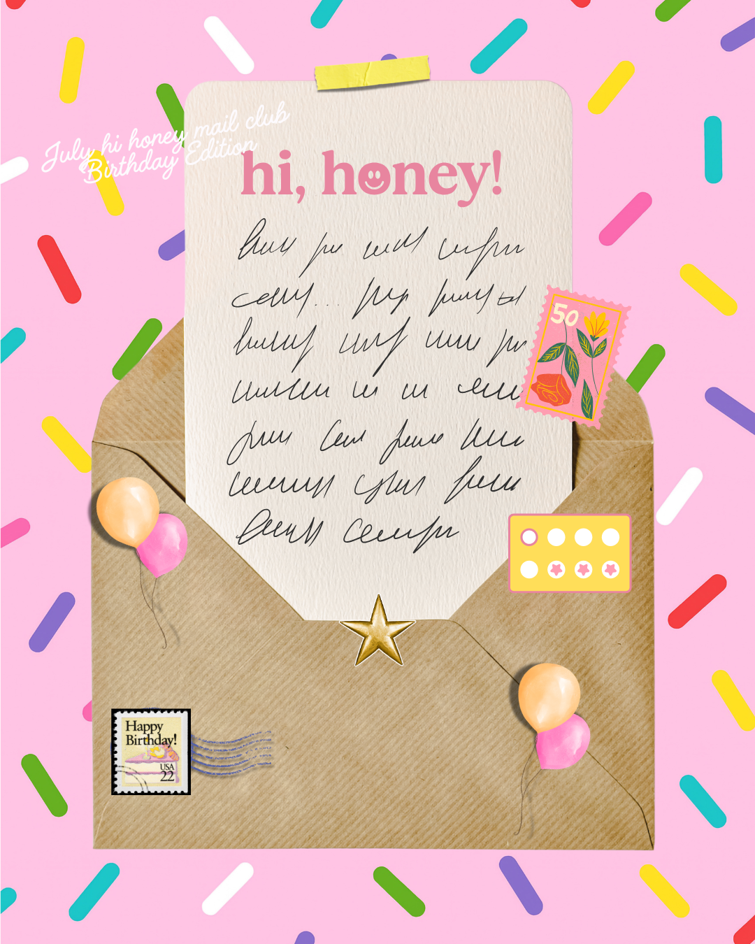 hi, honey! Mail Club