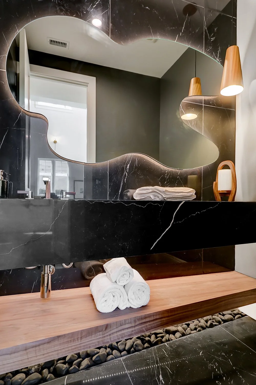 Custom Master Bathroom in Bel-Air Done By AY Builders With Luxury Finish Materials