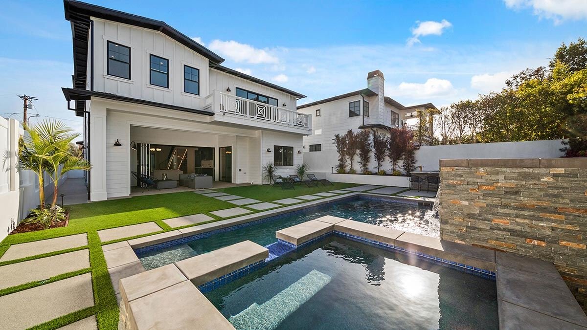 elegant luxury estate custom home in Hidden Hills built by AY Builders with premium materials and architectural detailing