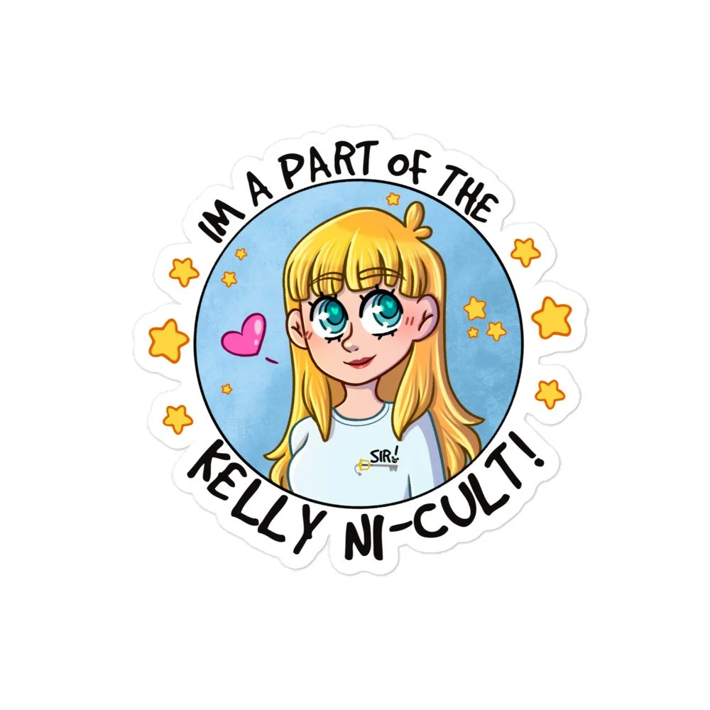 I'm a part of the Kelly Ni-cult sticker