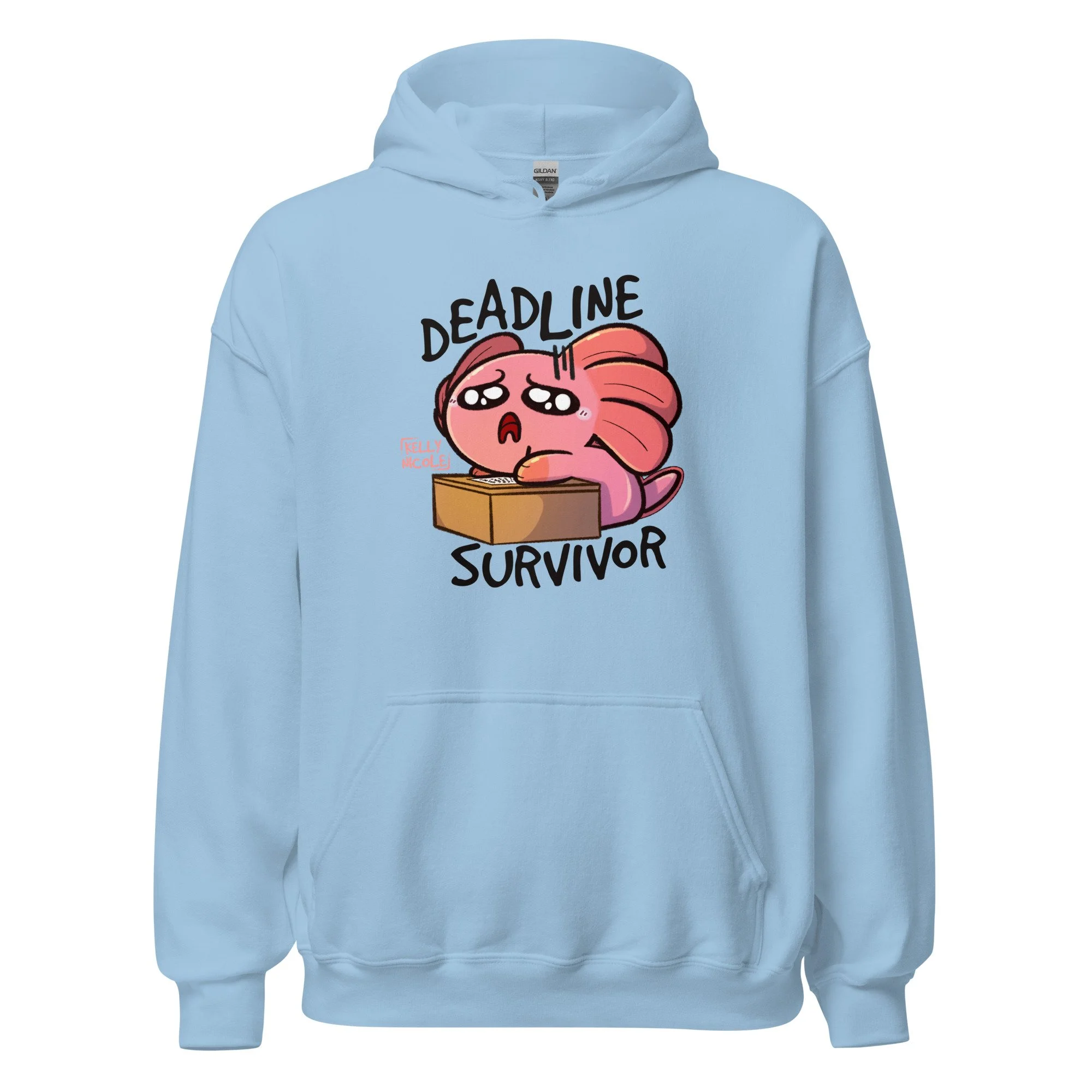 Deadline Survivor, Spud the Axolotl Hoodie