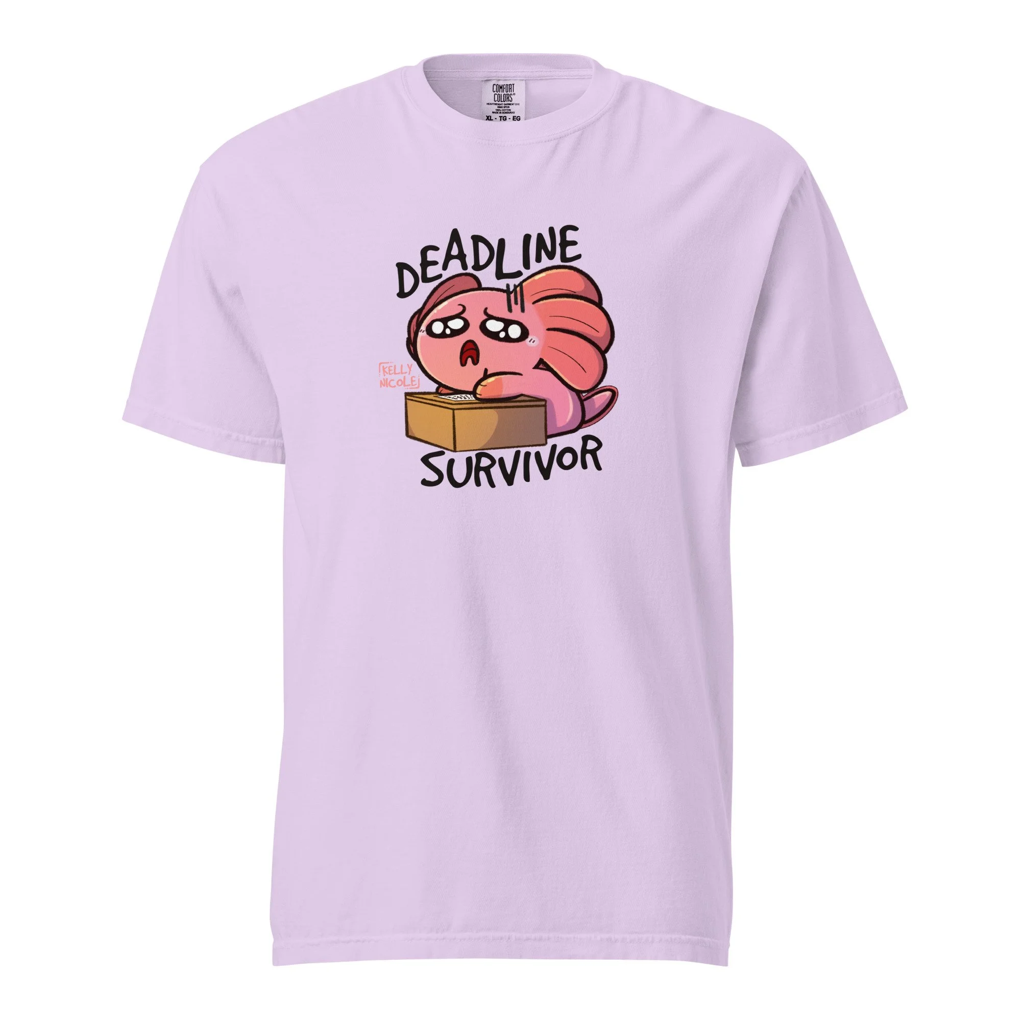 Deadline Survivor, Spud the Axolotl Tee-Shirt