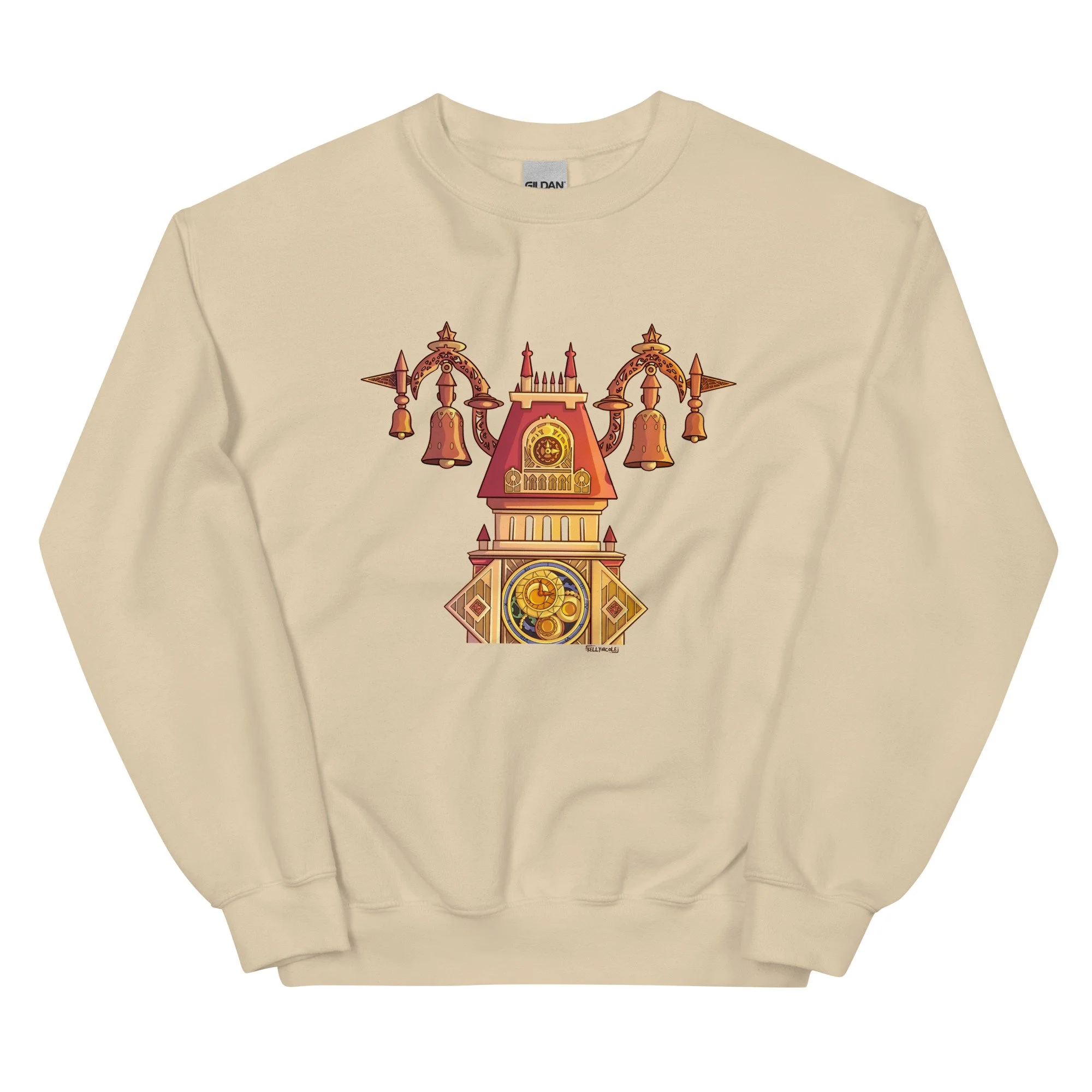 Twilight Town Clock Tower Unisex Sweatshirt