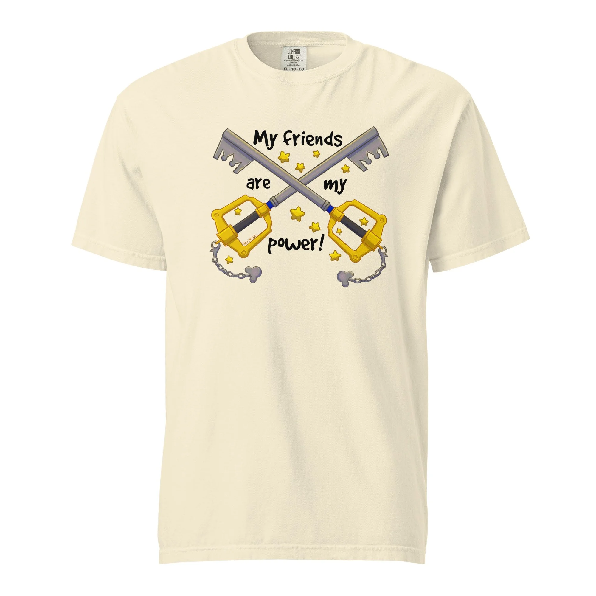 Video Game Inspired Unisex garment-dyed heavyweight t-shirt