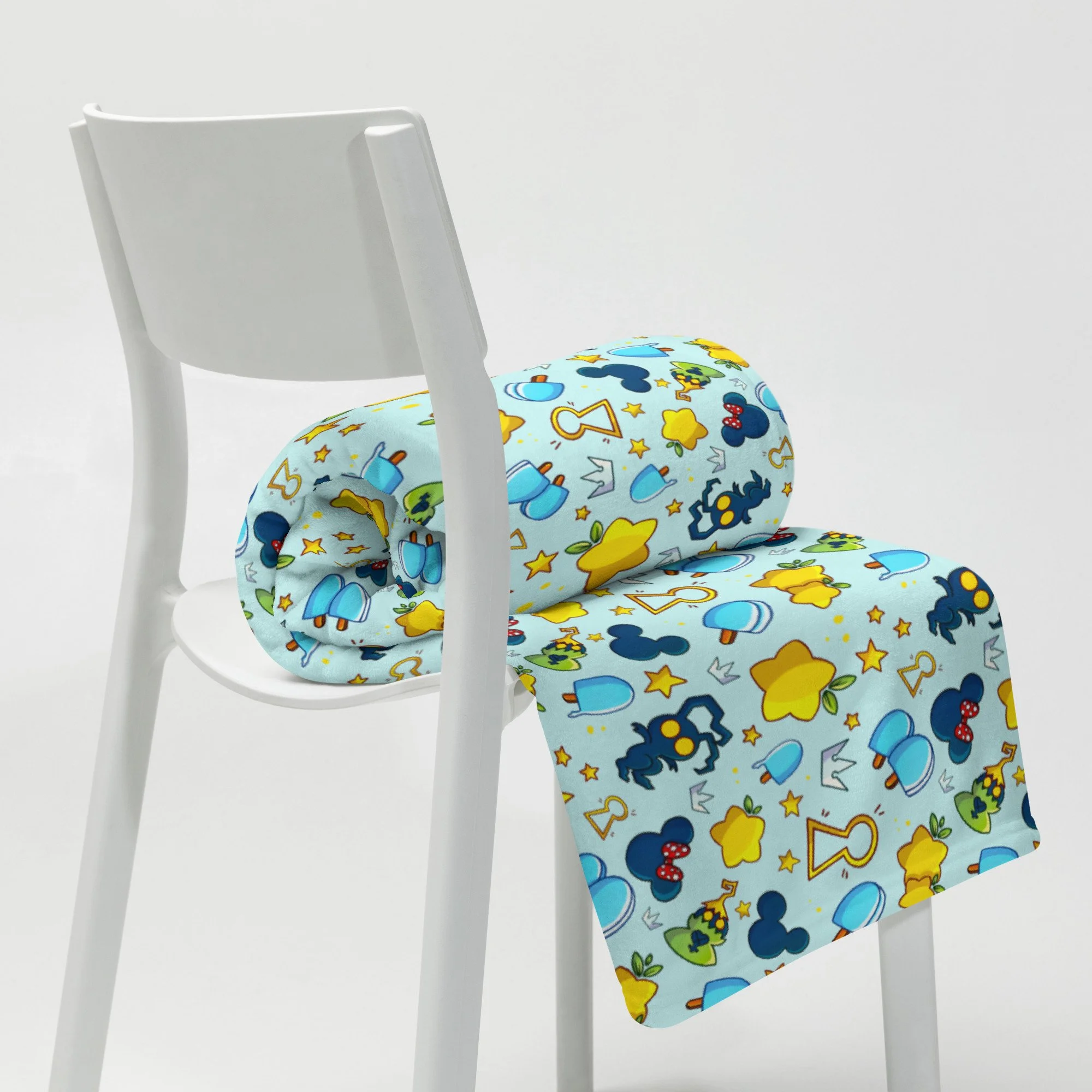Video Game Inspired Throw Blanket