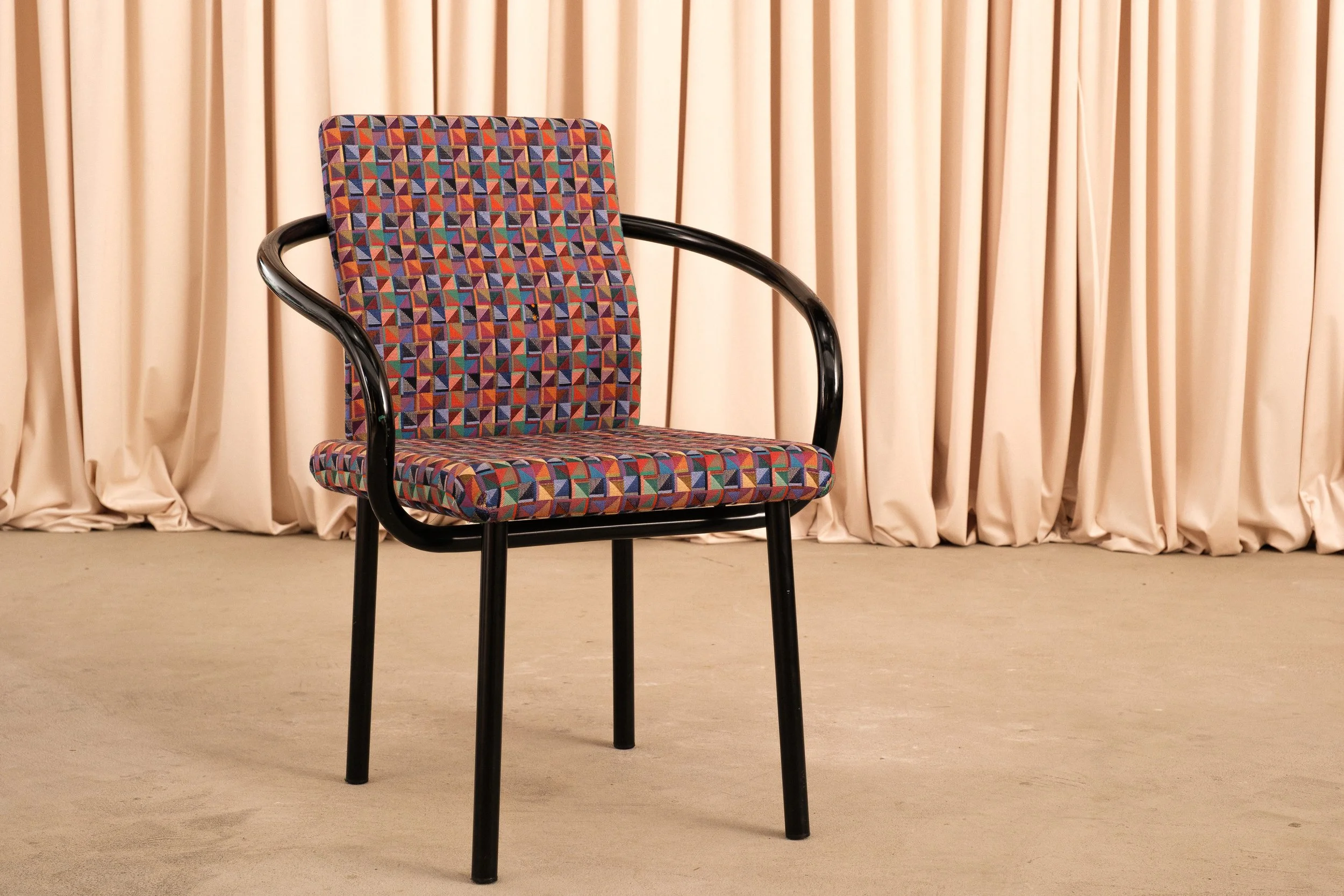 Vintage Mandarin Chair by Ettore Sottsass for Knoll, Italy, 1980s