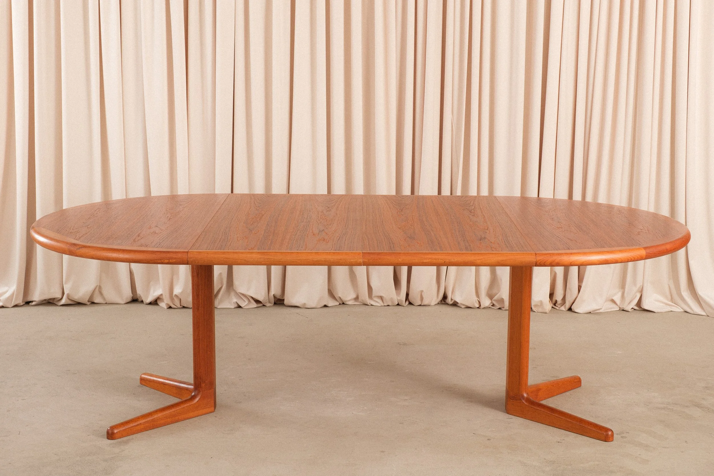 Vintage Laurits M. Larsen Extendable Teak Dining Table